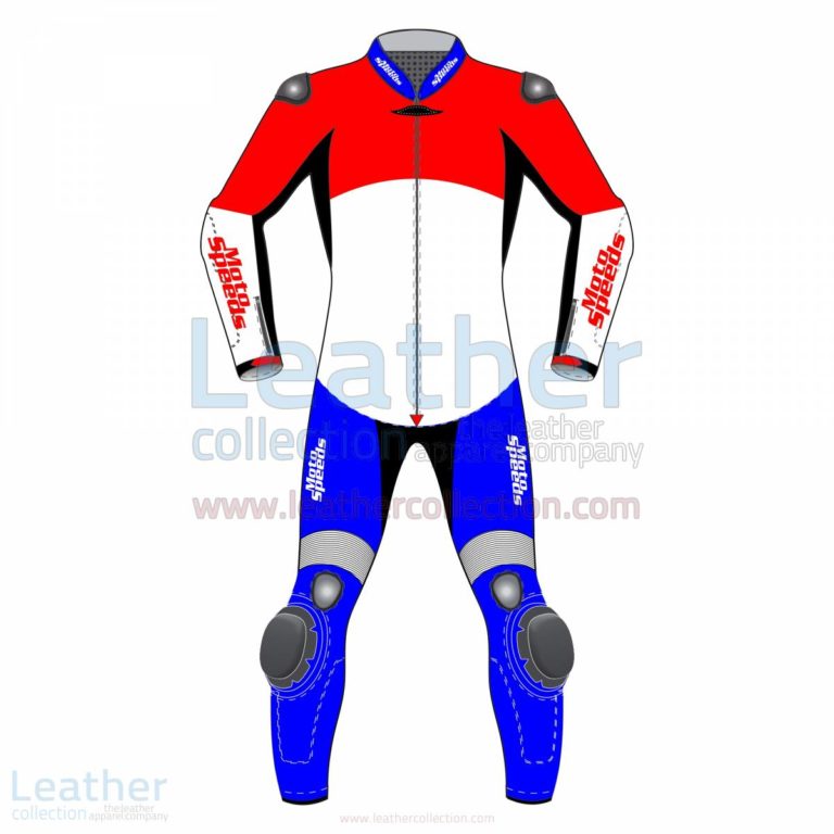 Netherlands Rounded Flag Leather Moto Suit –  Suit