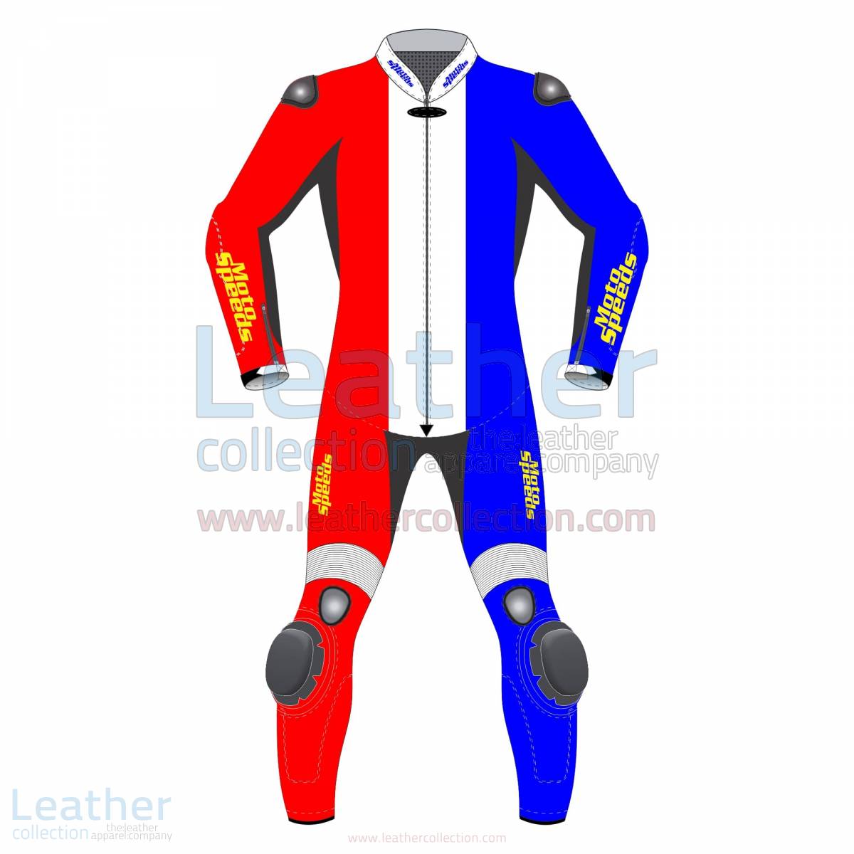 Netherlands Flag Moto Leather Suit –  Suit