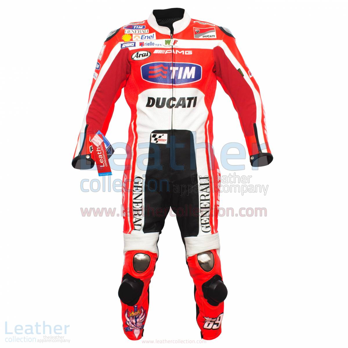 Nicky Hayden Ducati MotoGP 2012 Race Leather Suit –  Suit