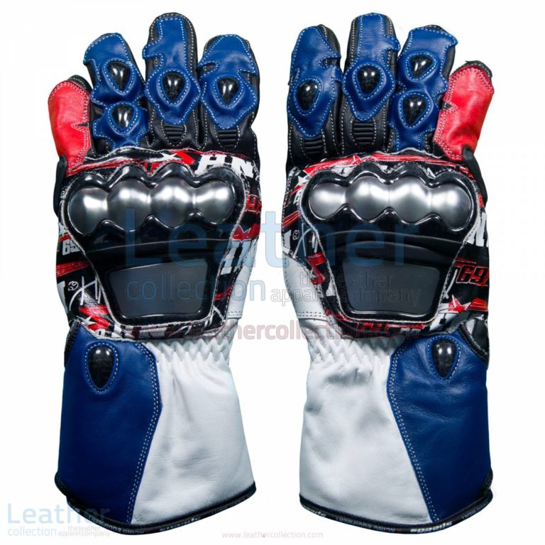Nicky Hayden WSBK 2017 Leather Racing Gloves –  Gloves