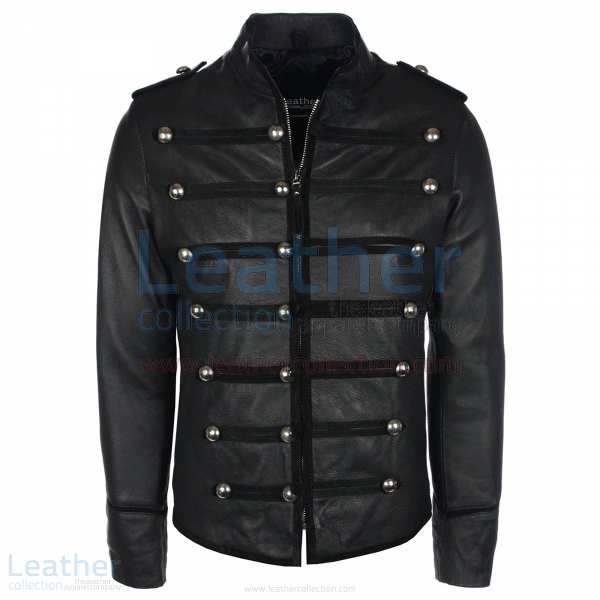 Prince Military Biker Leather Jacket –  Jacket