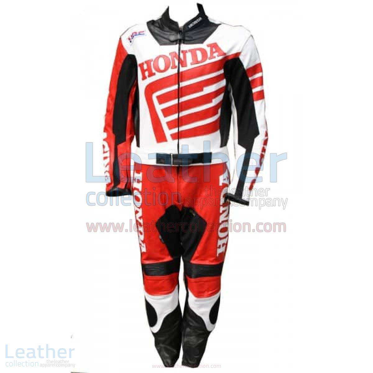Honda Motorbike Racing Leather Suit – Honda Suit