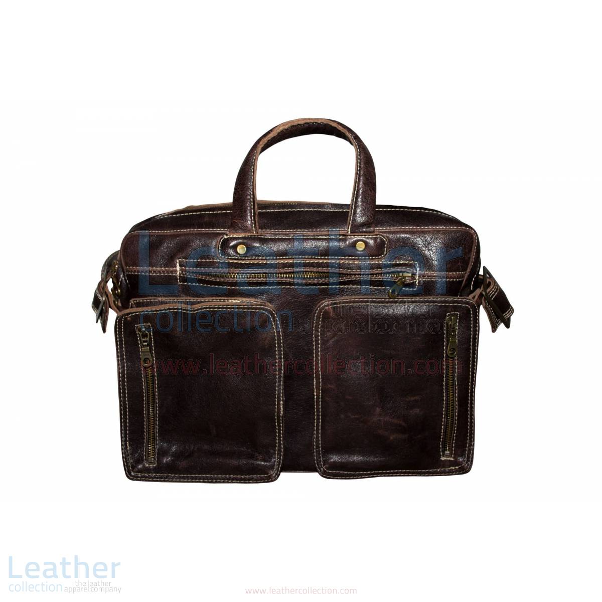 Retro Leather Laptop Bag –  Bag