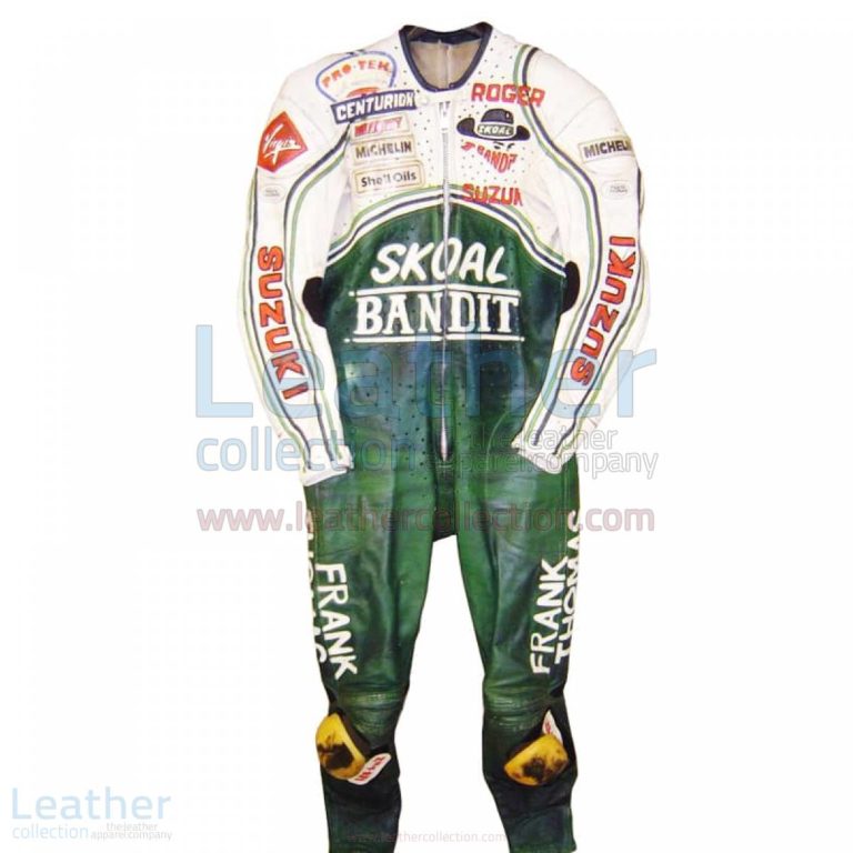 Roger Marshall Suzuki GP 1987 Leather Suit – Suzuki Suit