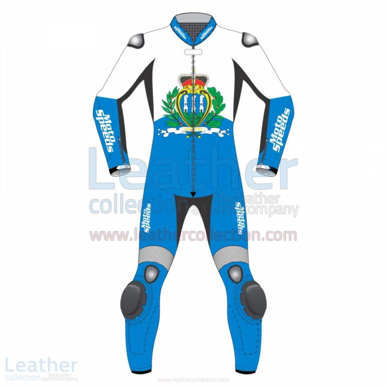 San Marino Flag Motorcycle Race Leathers –  Suit