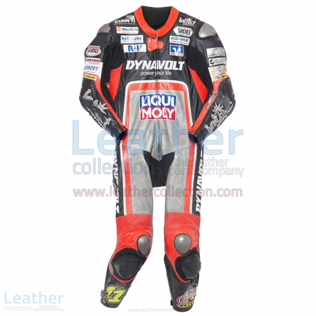 Sandro Cortese 2014 Moto2 Motorbike Leather Suit –  Suit
