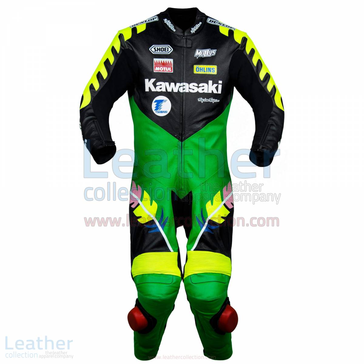 Scott Russell Kawasaki GP 1993 Leather Suit – Kawasaki Suit