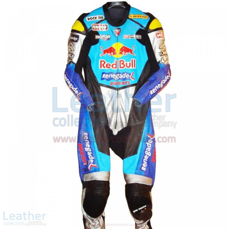 Sean Emmett Red Bull Ducati WSBK 2003 Race Suit – Ducati Suit