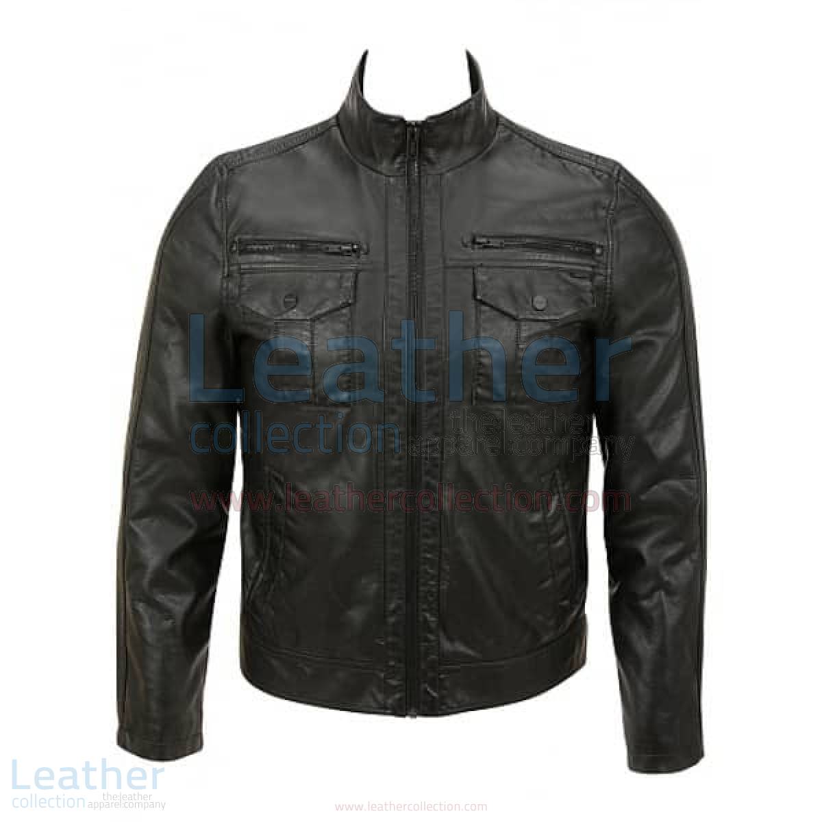 Semi Fashion Moto Leather Jacket –  Jacket