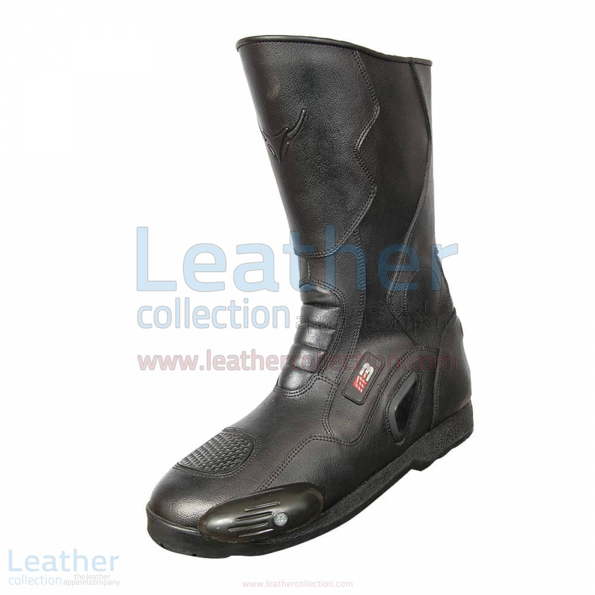 Snake Leather Moto Boots –  Boot