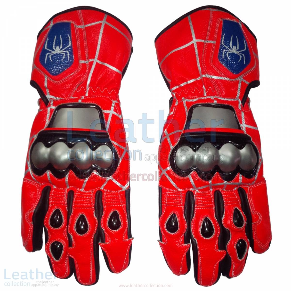 Spiderman Leather Motorbike Race Gloves –  Gloves