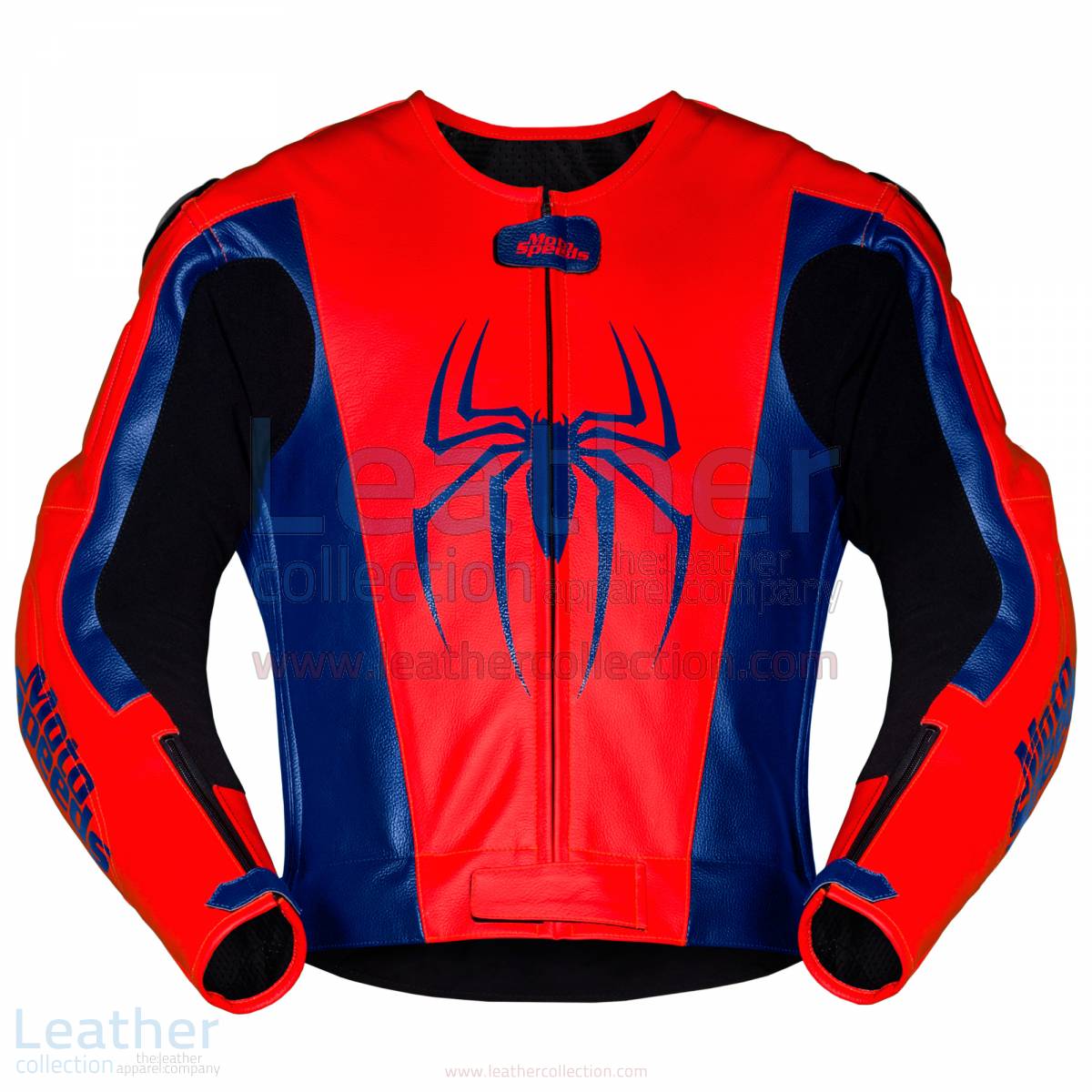 Spiderman Leather Motorcycle Jacket –  Jacket