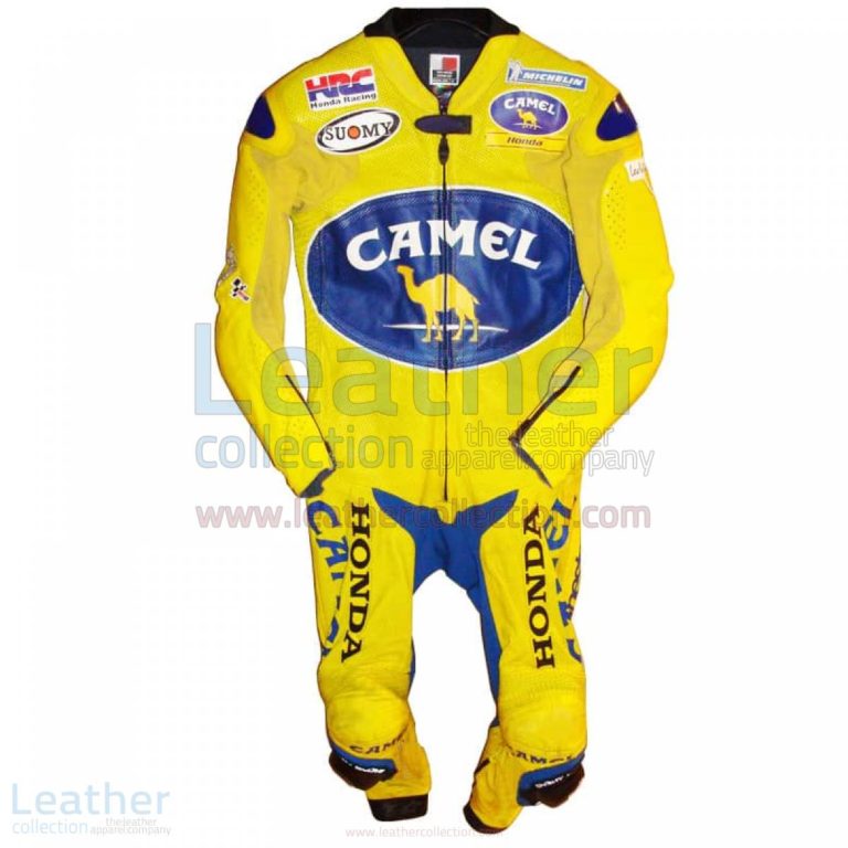 Troy Bayliss Camel Honda GP 2005 Leathers – Honda Suit