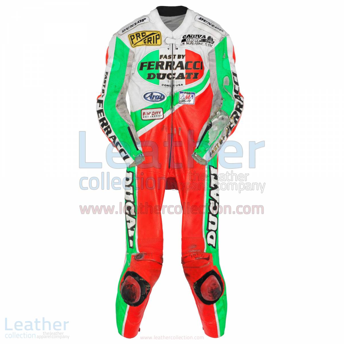Troy Corser Ducati AMA 1994 Leather Suit – Ducati Suit