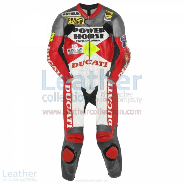 Troy Corser Ducati WSBK 1996 Leather Suit – Ducati Suit