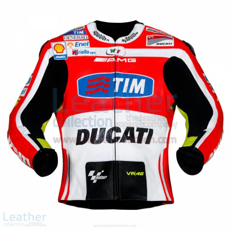 Valentino Rossi Ducati 2011 Leather Jacket – Ducati Jacket