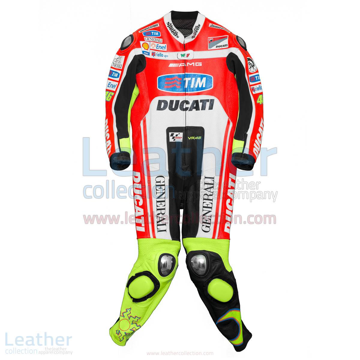 Valentino Rossi Ducati Corse 2012 Leathers – Ducati Suit