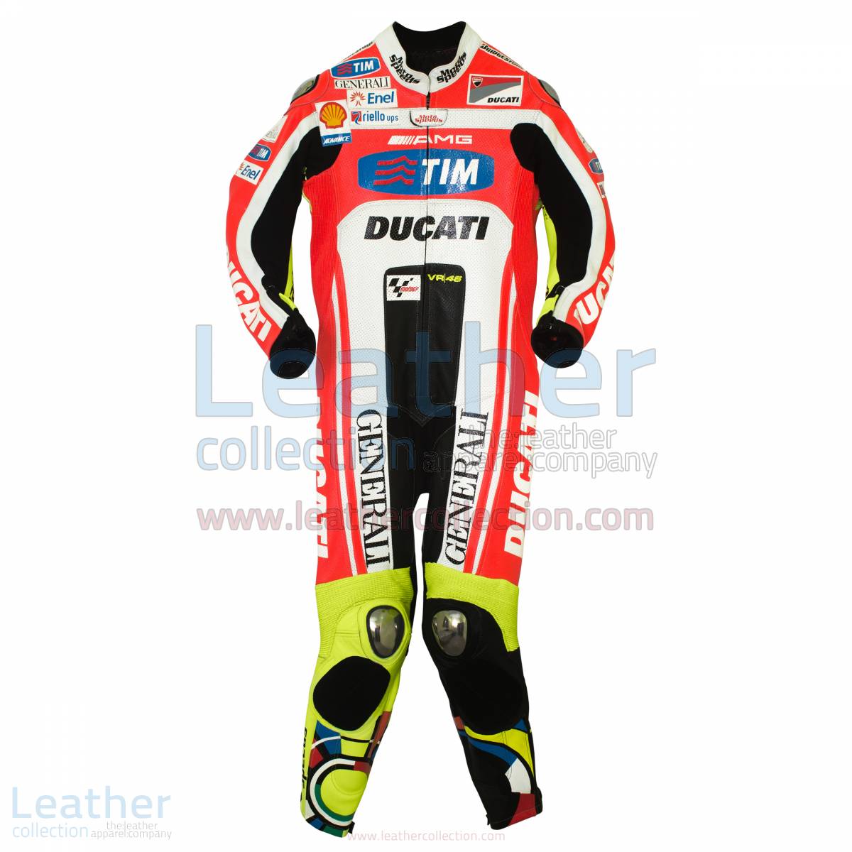 Valentino Rossi Ducati MotoGP 2011 Leathers – Ducati Suit