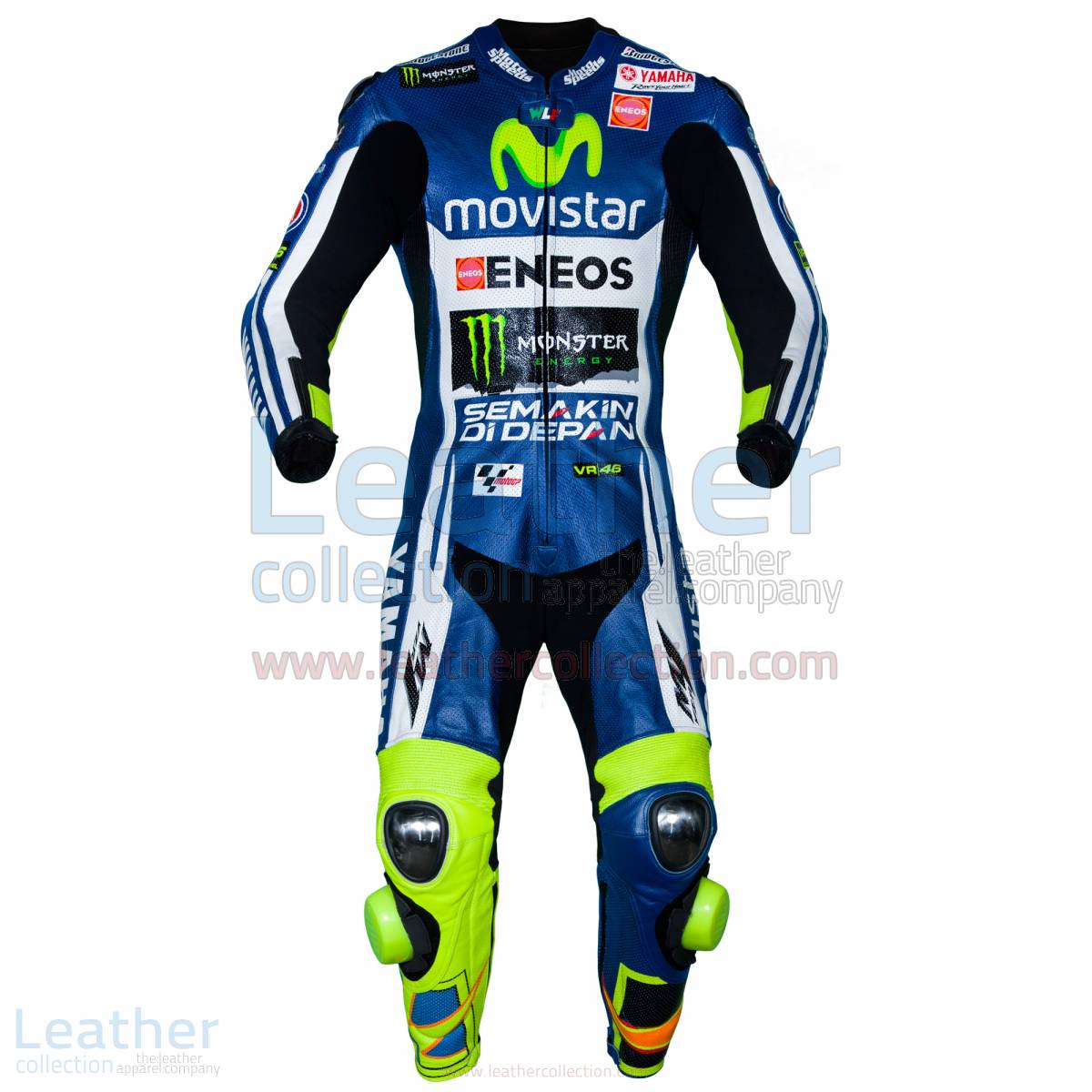 Valentino Rossi Movistar Yamaha M1 MotoGP Leathers