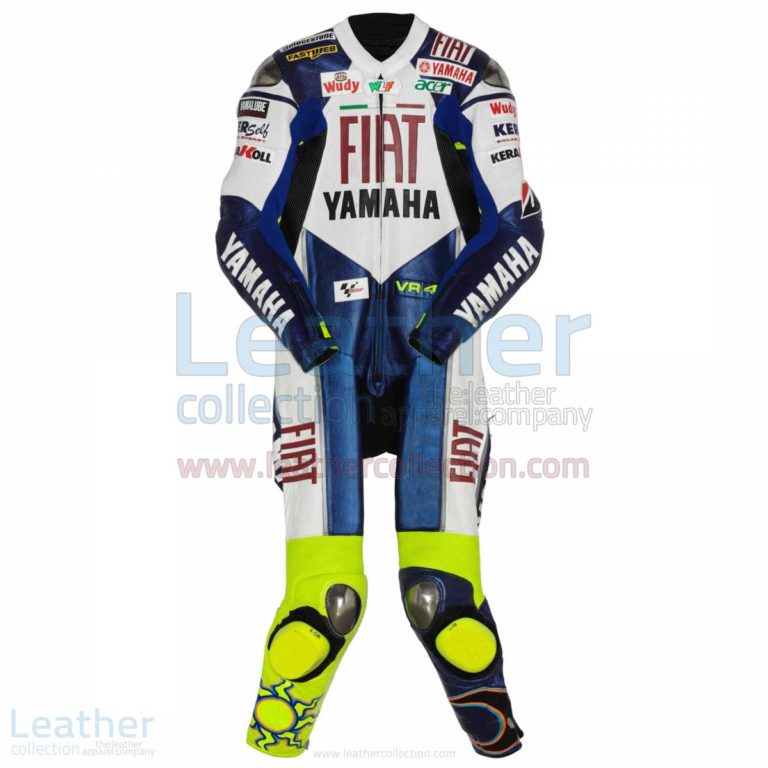 Valentino Rossi Yamaha Fiat MotoGP 2008 Racing Suit – Yamaha Suit