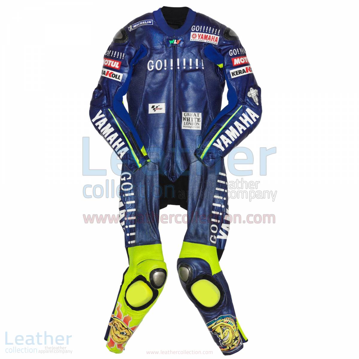 Valentino Rossi Yamaha MotoGP 2004 Race Suit – Yamaha Suit