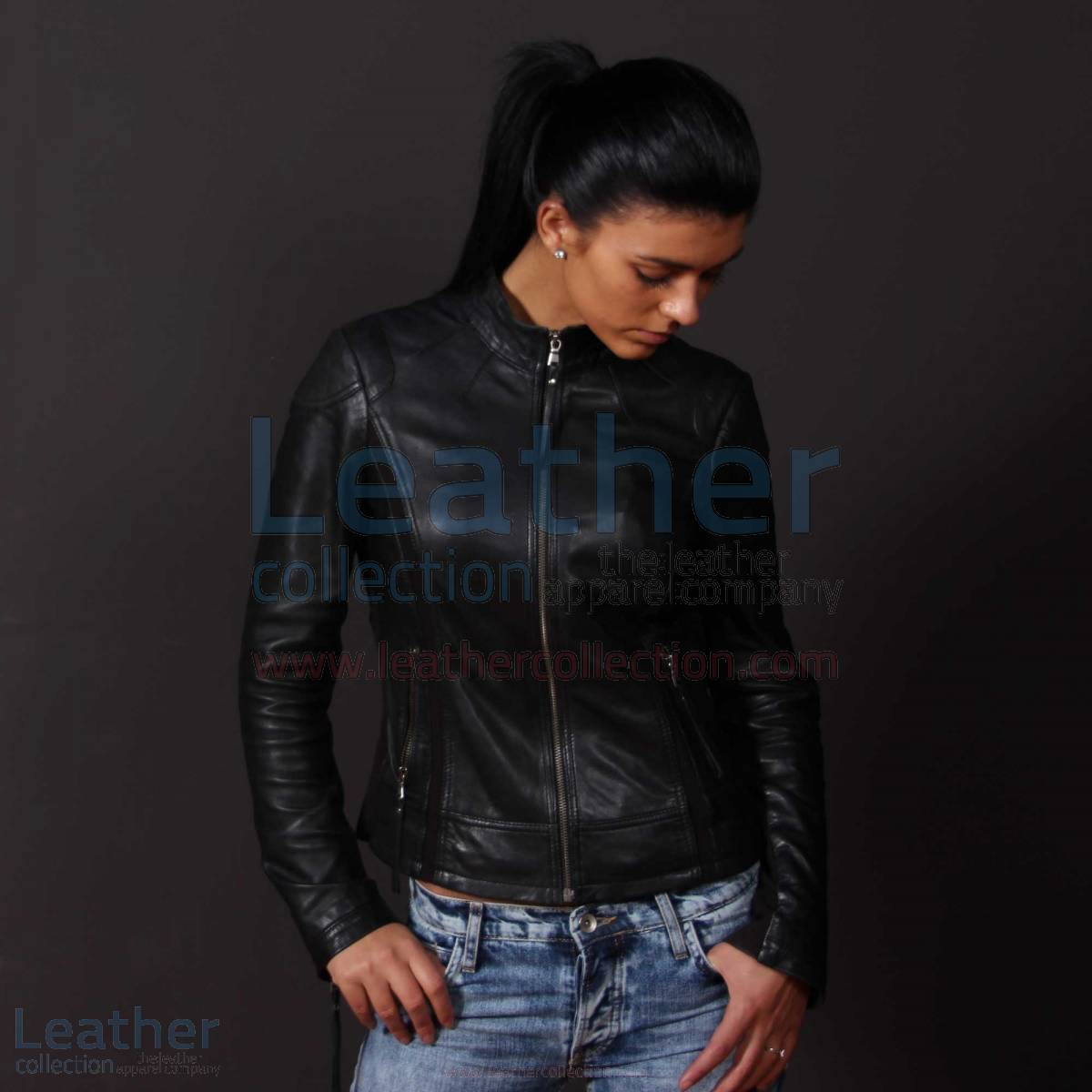 Women Leather Adore Jacket –  Jacket