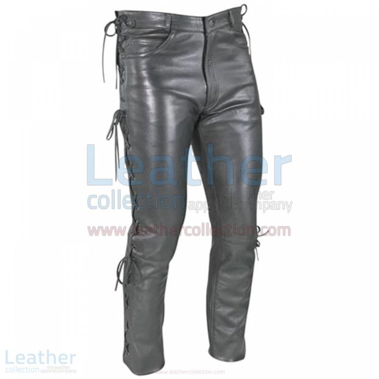 Women Leather Lace Pants –  Pant