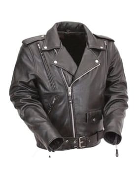 Mens leather motorcycle jackets