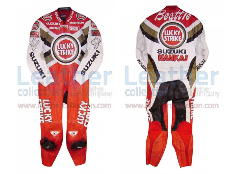 Daryl Beattie Suzuki Lucky Strike Leathers 1995 MotoGP