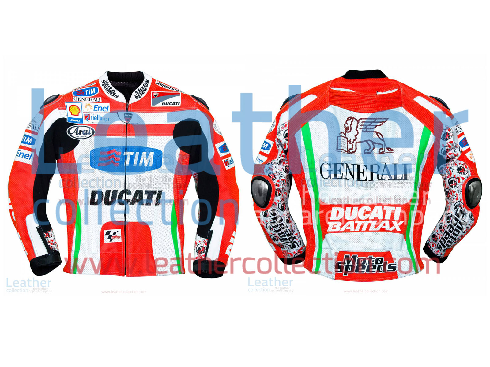 Nicky Hayden Ducati 2012 MotoGP Leather Jacket