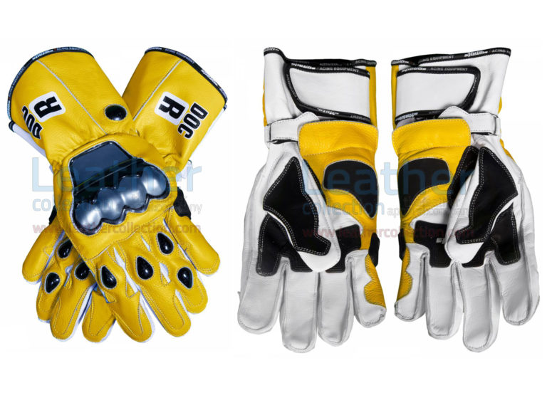 Valentino Rossi Yamaha MotoGP 2006 Racing Gloves