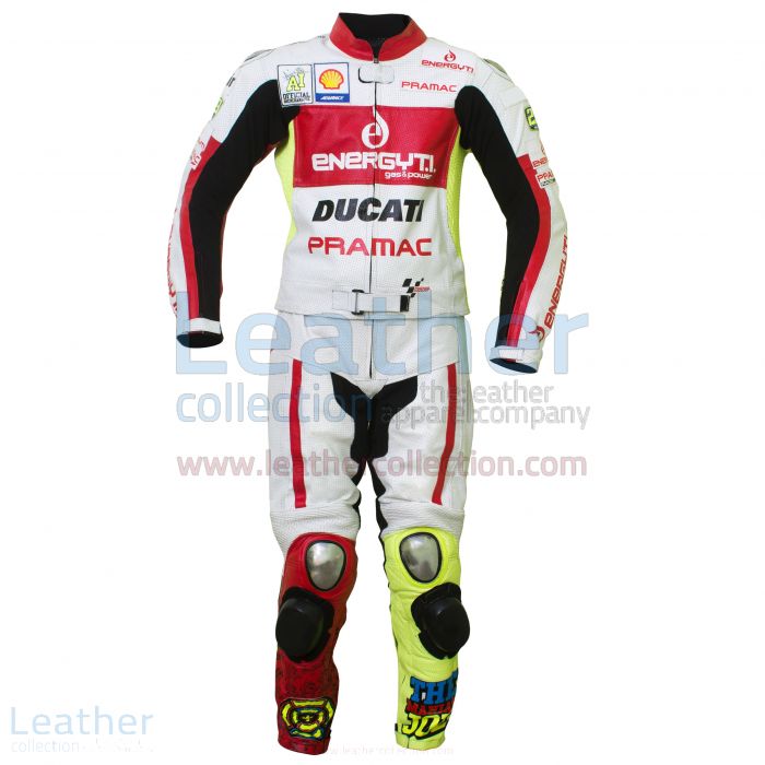 Andrea Iannone Ducati 2013 Leder Vorderansicht