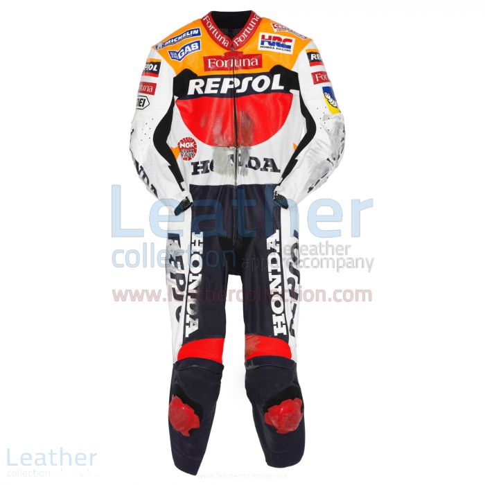 Offering Online Alex Criville Repsol Honda GP 1999 Leathers for $899.0
