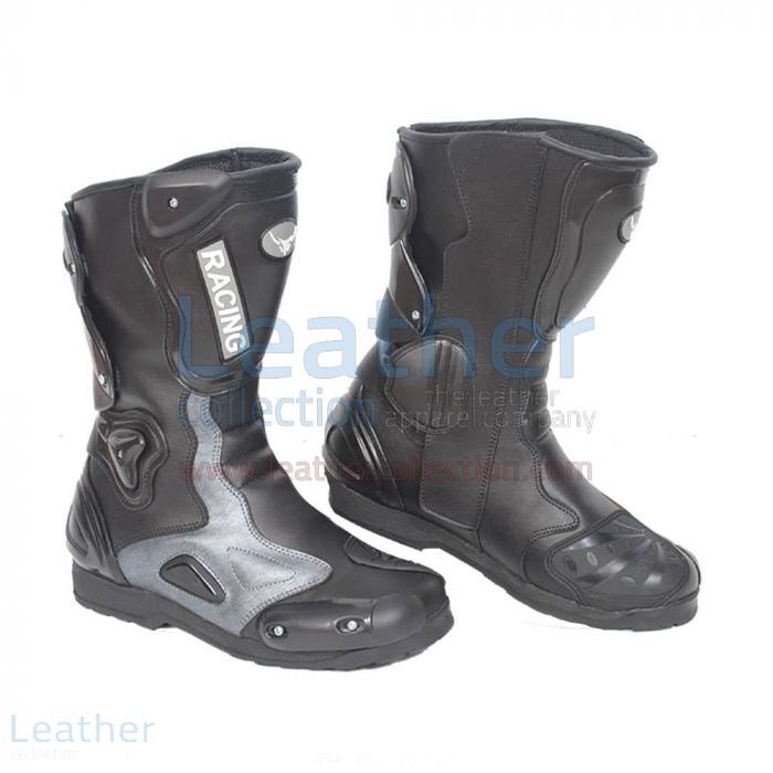 Alpha Racing Boots | Leather Collection