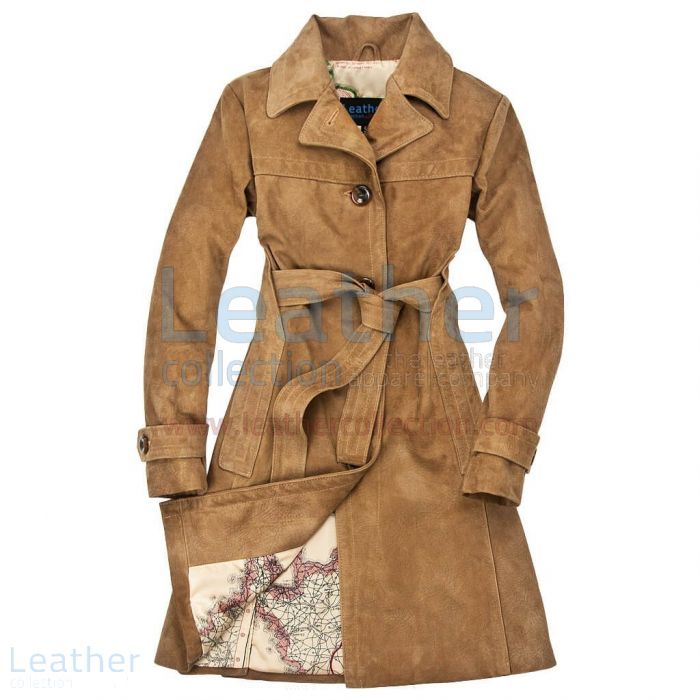 Shop Amelia Earhart’s Leather Trench Coat Ladies