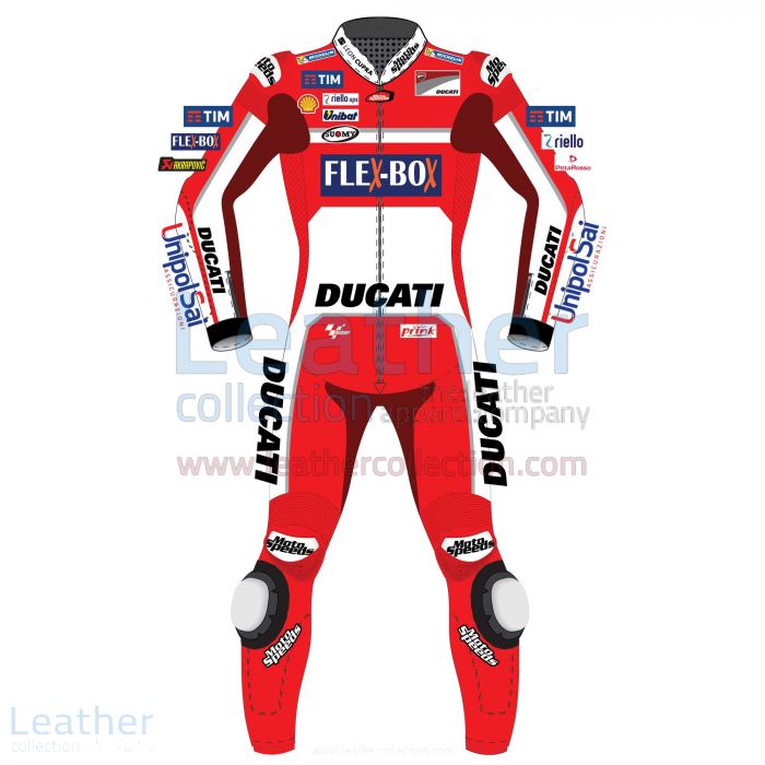 Claim Online Andrea Dovizioso Ducati MotoGP 2017 Leather Suit for SEK7