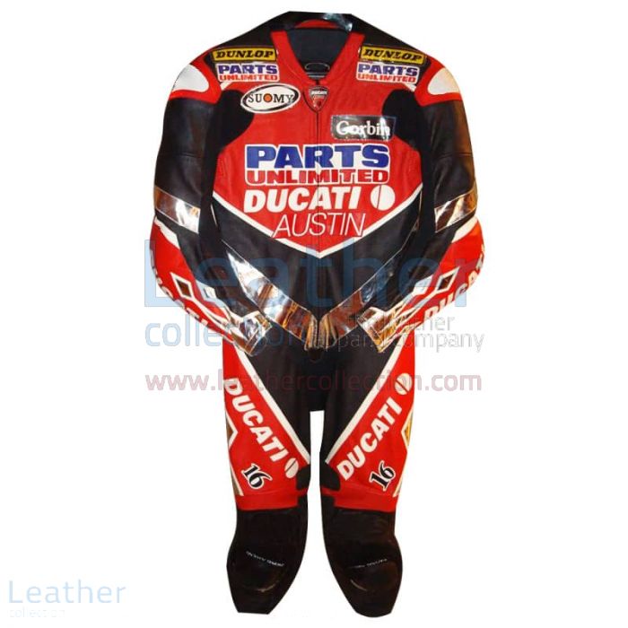 Obtener en línea Anthony Gobert Traje Cuero Austin Ducati 2003 AMA