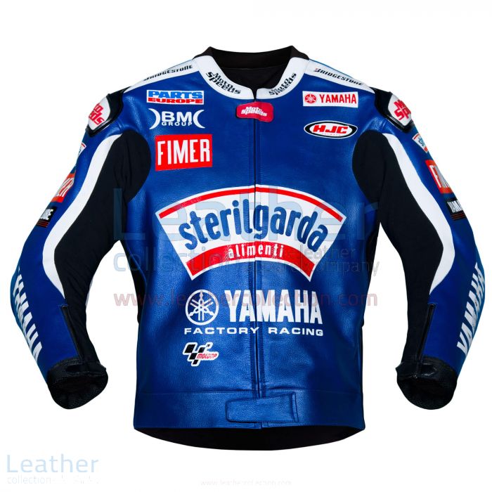 Pick Online Ben Spies Sterilgarda Yamaha 2009 MotoGP Leather Jacket fo