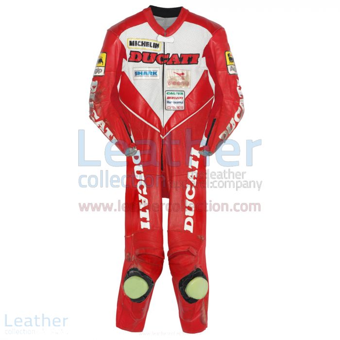 Online bestellen! – Carl Fogarty Ducati WSBK 1994 Rennanzug