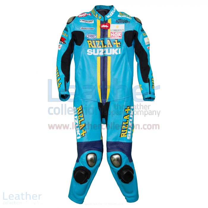 Shop Online Chris Vermeulen Rizla Suzuki 2008 MotoGP Leathers for $899