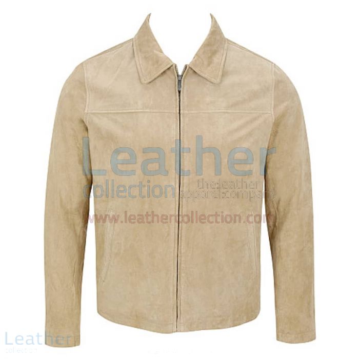 Claim Classic Mens Suede Jacket with Shirt Collar for CA$288.20 in Can