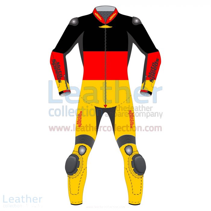 Get German Flag Motorcycle Racing Suit for $800.00