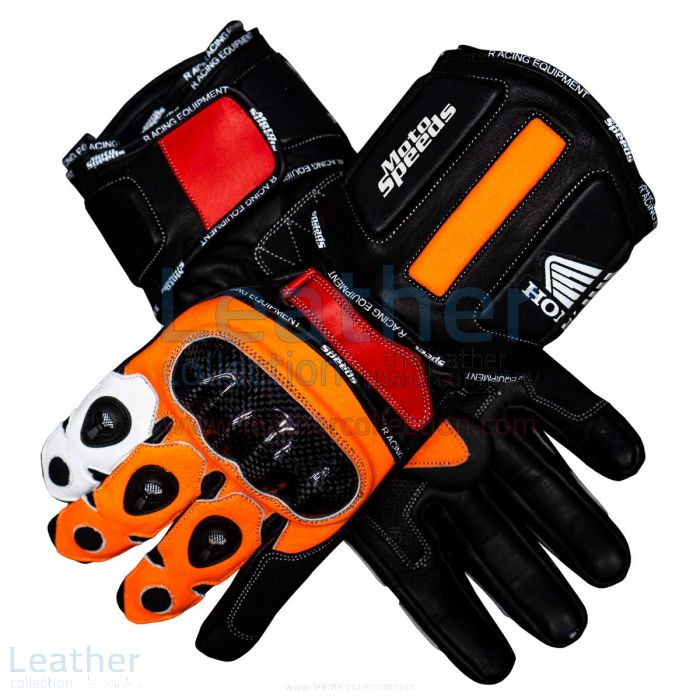 Pick up Honda Repsol Leather Motorbike Gloves for $150.00