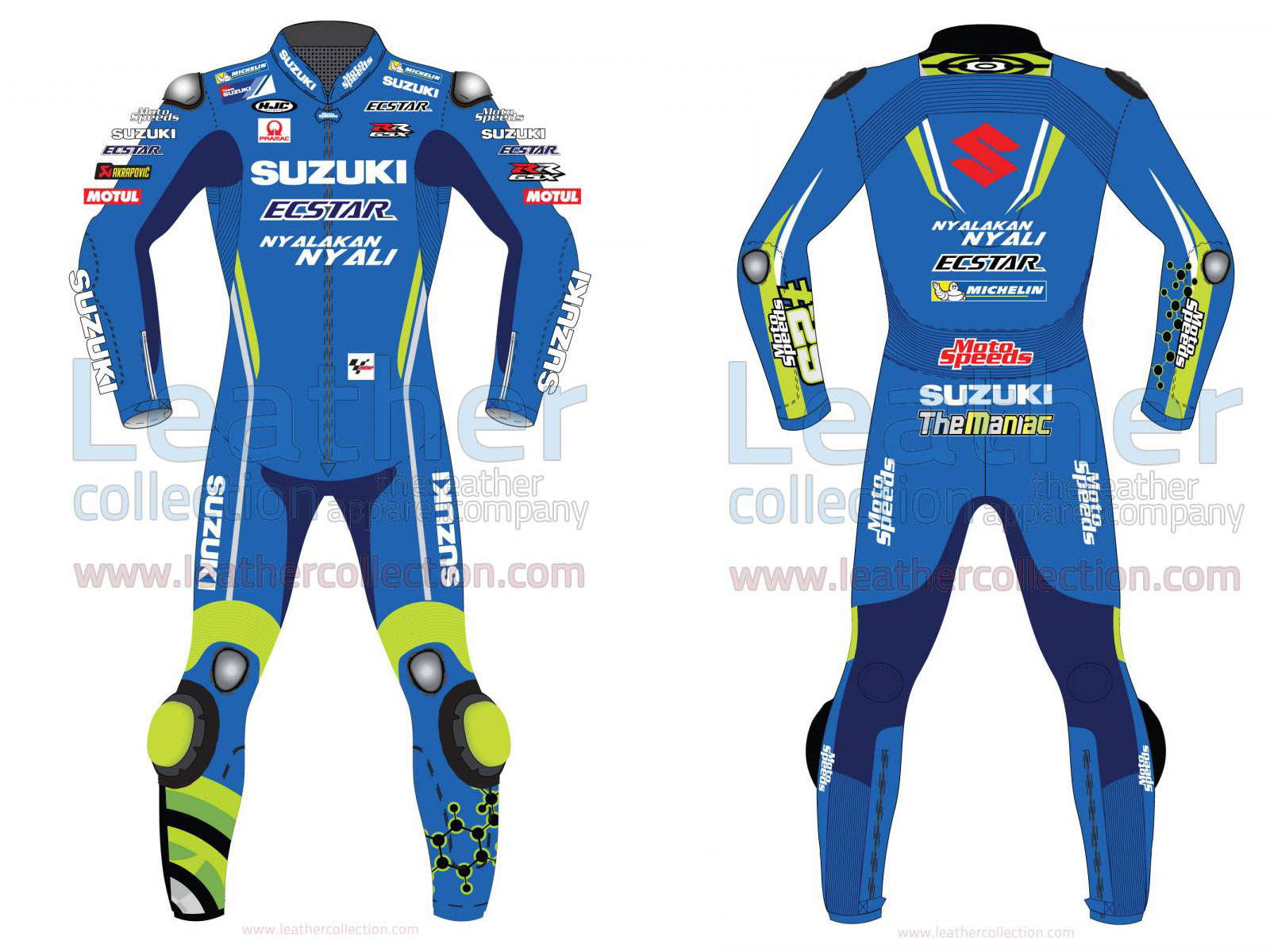 Andrea Iannone Suzuki MotoGP 2018 Leather Suit