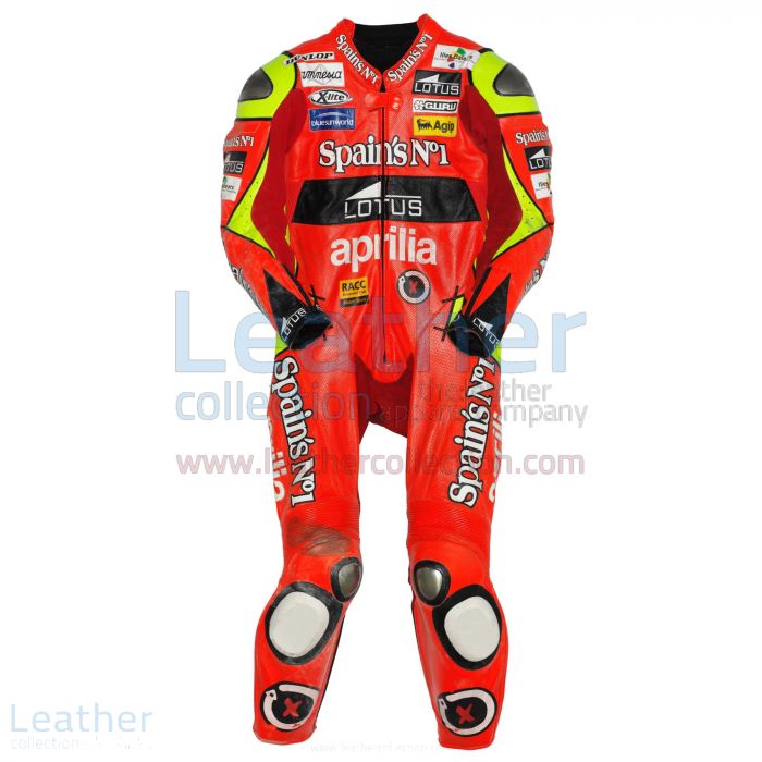 Grab Now Jorge Lorenzo Aprilia GP 2007 Leather Suit for SEK7,911.20 in