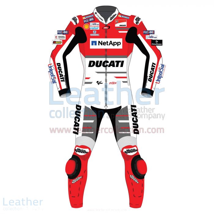kaufe jetzt! Jorge Lorenzo Ducati MotoGP 2018 Lederkombi