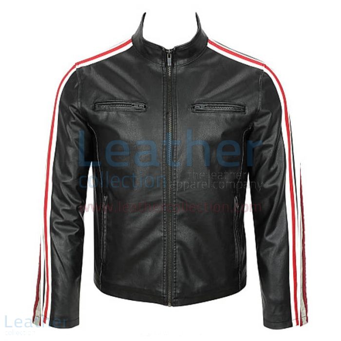 Pick Leather Motorcycle Fashion USA Jacket for $190.00