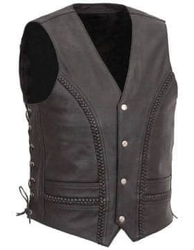 Vests Motorcycle – Leather Motorcycle Vest With Safety Armor | Leather Collection
