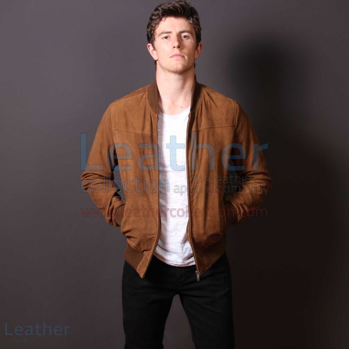 Camel Leather Jacket Mens | London Leather Jacket
