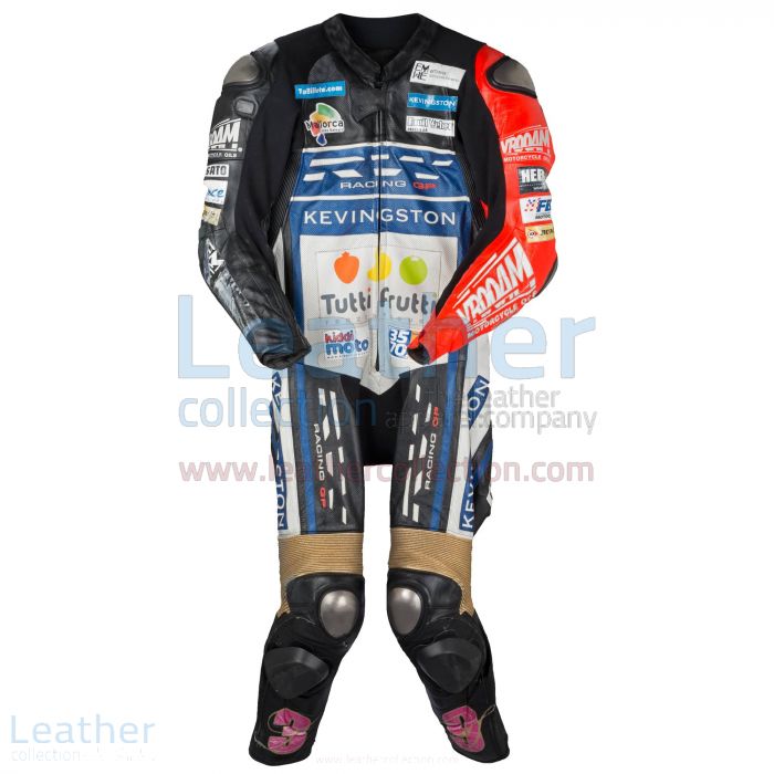 Customize Online Luis Salom Kalex 2012 Motorcycle Suit for ¥100,688.0